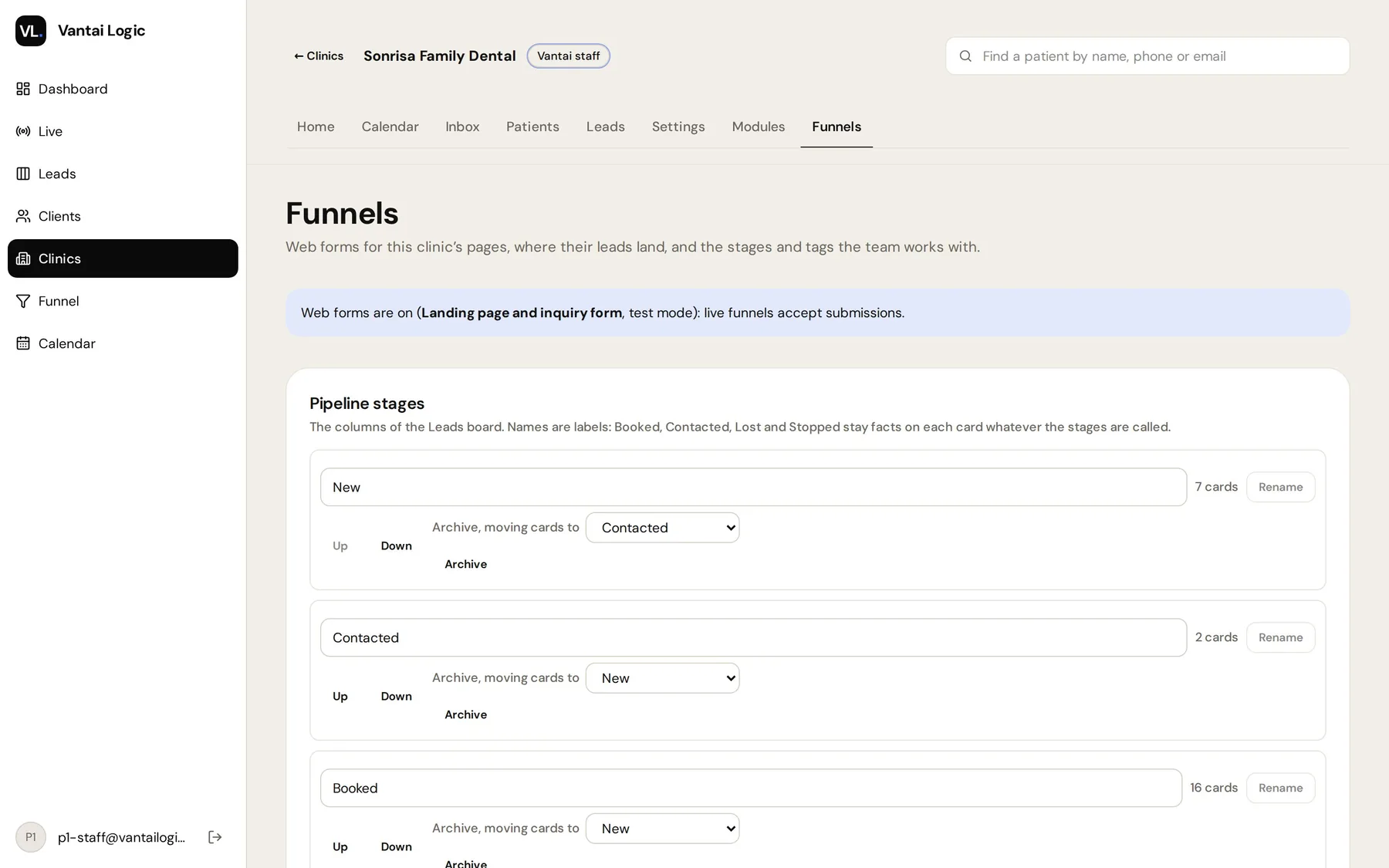 Funnels